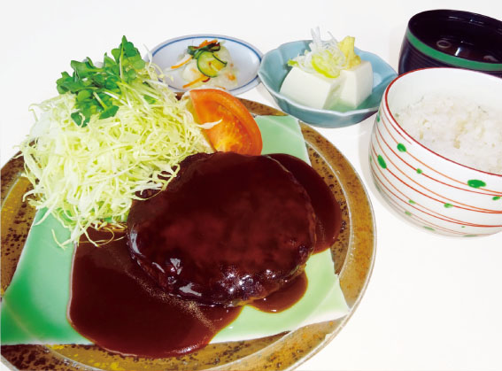 ※季節限定 イベリコ豚でハンバーグ!(定食)