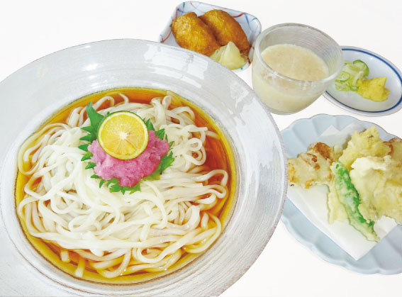 ※季節限定 紅芯大根のサッパリおろしうどん