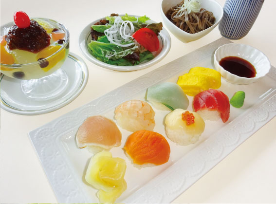 レディース&シニアDAY限定レディースランチ〈1日10食〉乙女な手毬寿司プレート