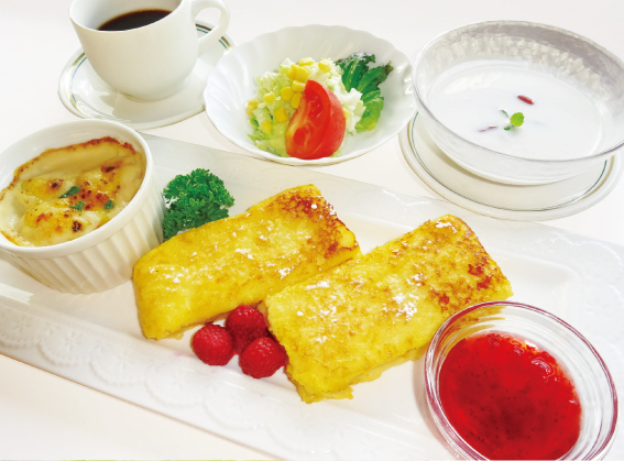 レディース&シニアDAY限定レディースランチ〈1日10食〉フレンチトーストセット